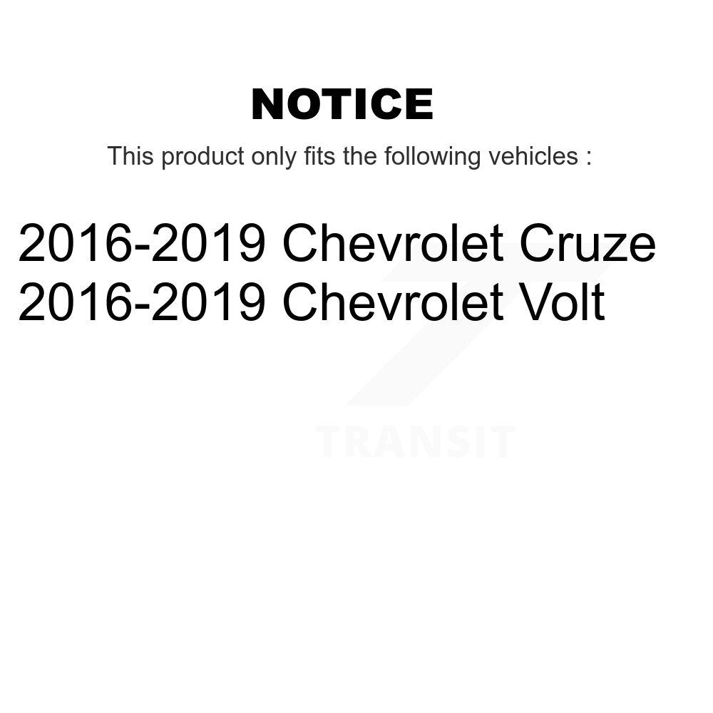 [Arrière] Amortisseur de suspension pour 2016-2019 Chevrolet Cruze Volt K78-101065