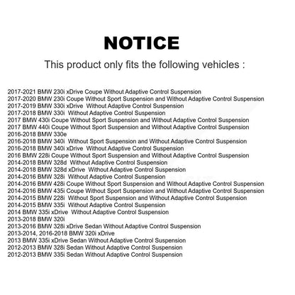 [Arrière] Amortisseur de suspension pour BMW 328i xDrive 330i 320i 328d 340i 230i 335i 228i 435i 330e K78-101068