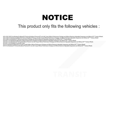 [Arrière] Amortisseur de suspension pour Ford Mustang K78-101092