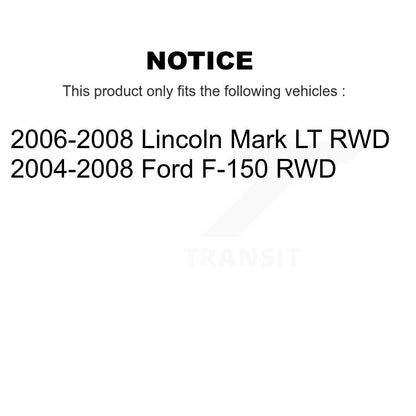 [Arrière] Amortisseur de suspension pour Ford F-150 Lincoln Mark LT RWD K78-101112