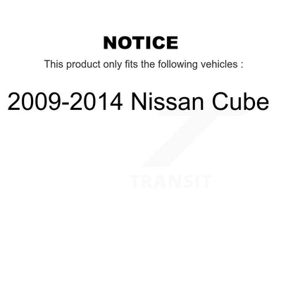 [Arrière] Amortisseur de suspension pour 2009-2014 Nissan Cube K78-101120