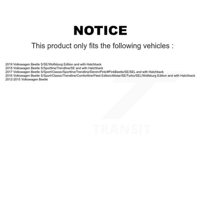 [Arrière] Amortisseur de suspension pour Volkswagen Beetle K78-101122