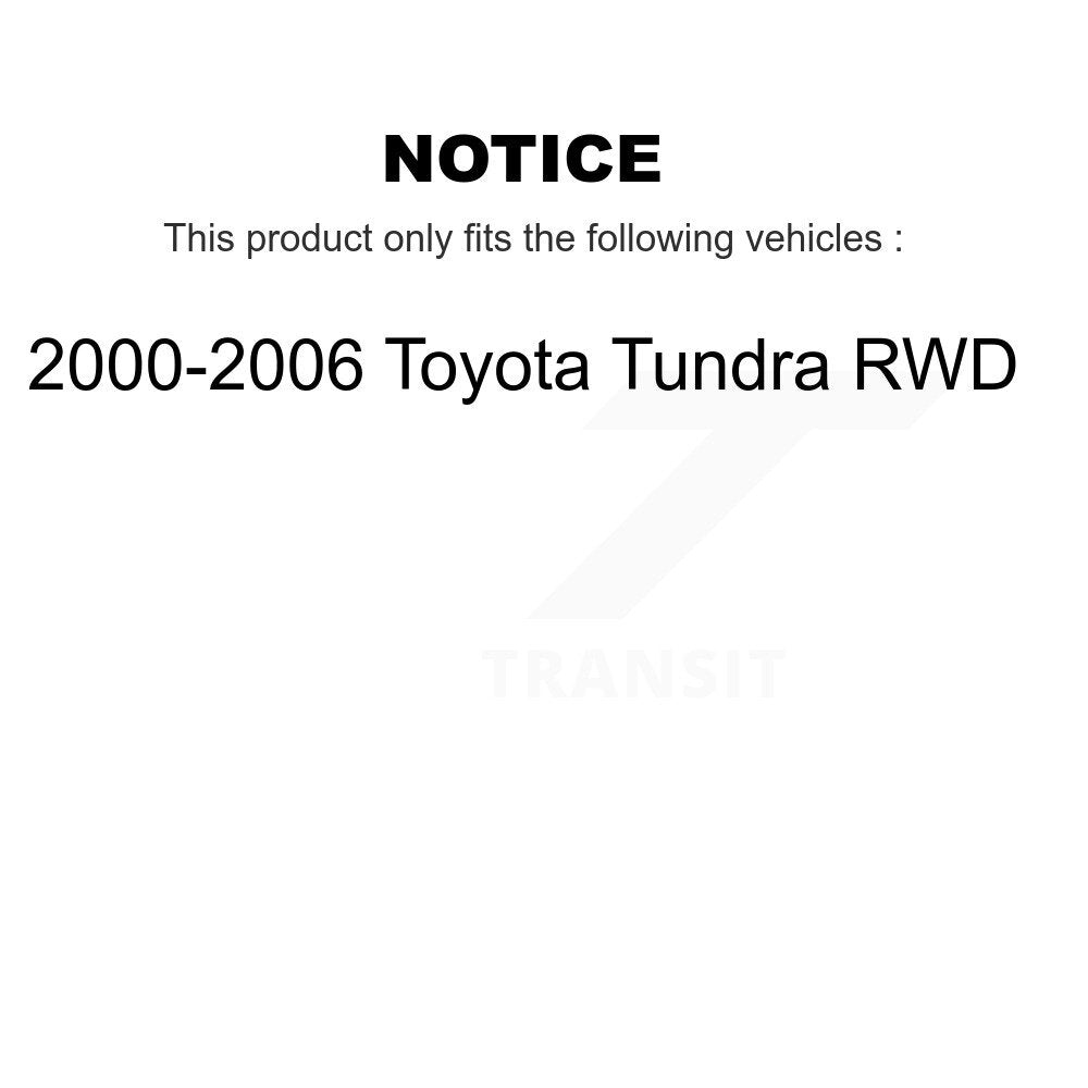 [Arrière] Amortisseur de suspension pour 2000-2006 Toyota Tundra RWD K78-101130