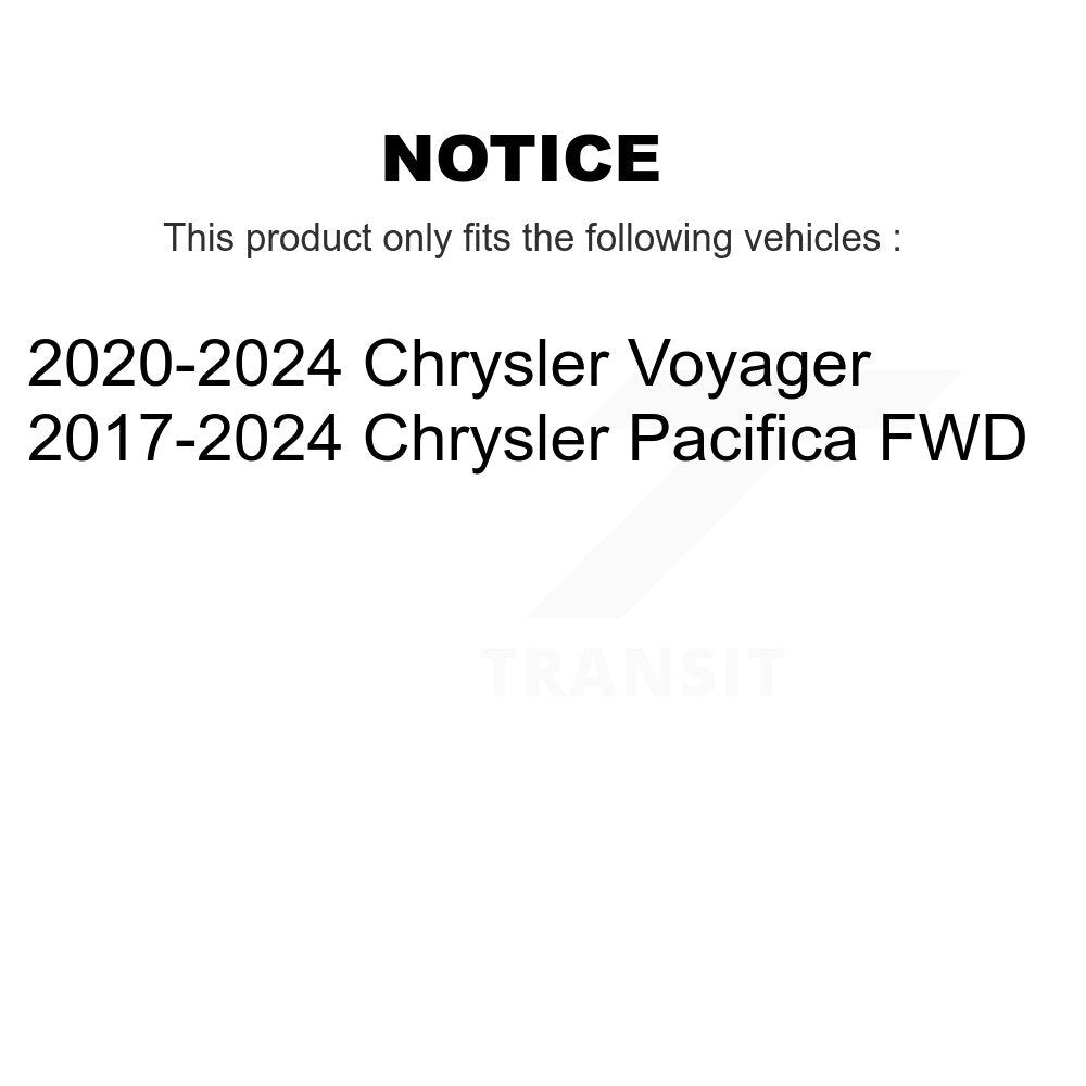 [Arrière] Amortisseur de suspension pour Chrysler Pacifica Voyager K78-101133
