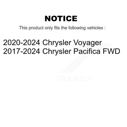 [Arrière] Amortisseur de suspension pour Chrysler Pacifica Voyager K78-101133