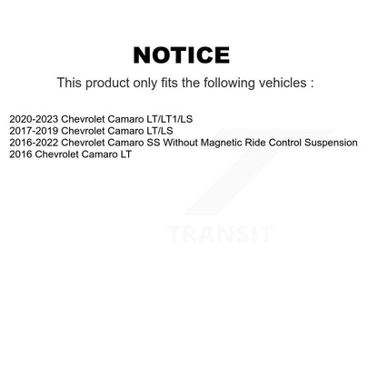 [Arrière] Amortisseur de suspension pour Chevrolet Camaro K78-101134