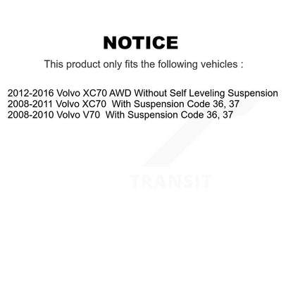 [Arrière] Amortisseur de suspension pour Volvo XC70 V70 K78-101136