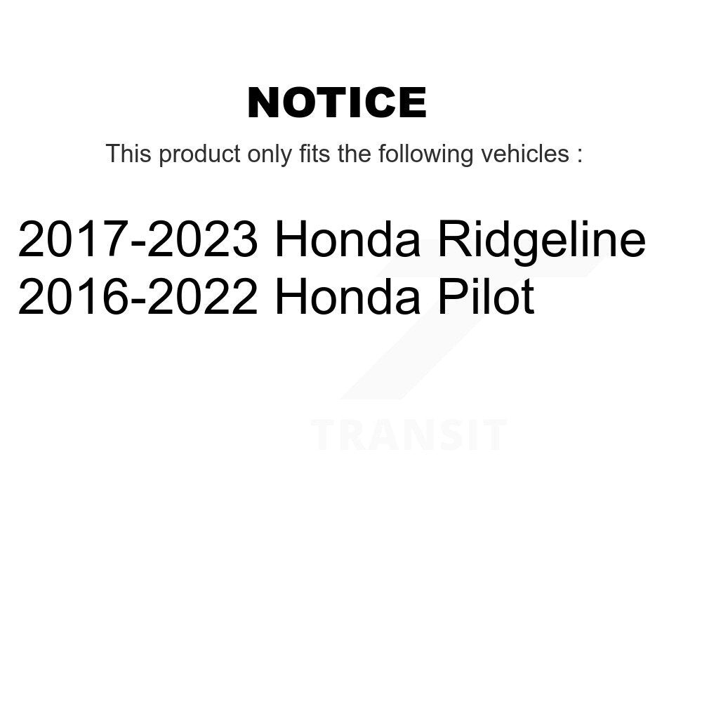 [Avant] Ensemble de jambe de suspension avec ressort hélicoïdal pour Honda Pilot Ridgeline K78A-100479