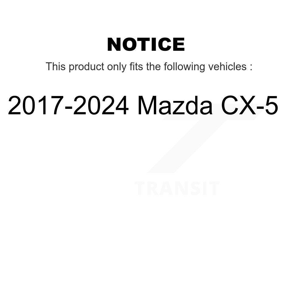 [Avant] Ensemble de jambe de suspension avec ressort hélicoïdal pour 2017-2024 Mazda CX-5 K78A-100531