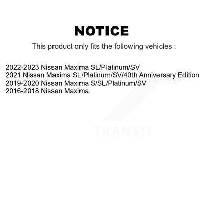 [Avant] Ensemble de jambe de suspension avec ressort hélicoïdal pour Nissan Maxima K78A-100550