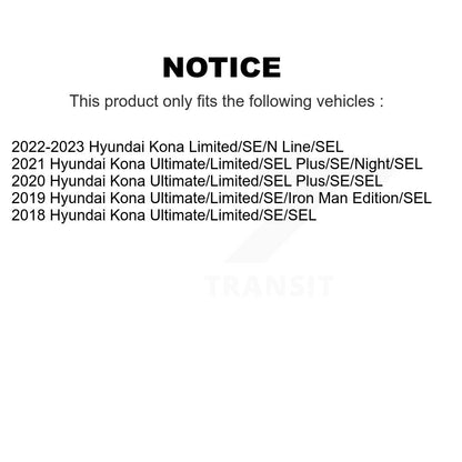 [Avant] Ensemble de jambe de suspension avec ressort hélicoïdal pour Hyundai Kona K78A-100572