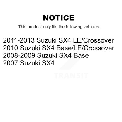 [Avant] Ensemble de jambe de suspension avec ressort hélicoïdal pour Suzuki SX4 K78A-100576