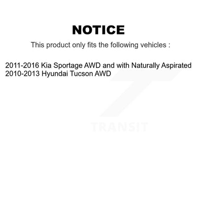[Avant et Arrière] Ensemble de jambe de suspension avec ressort hélicoïdal pour Hyundai Tucson Kia Sportage K78M-100195