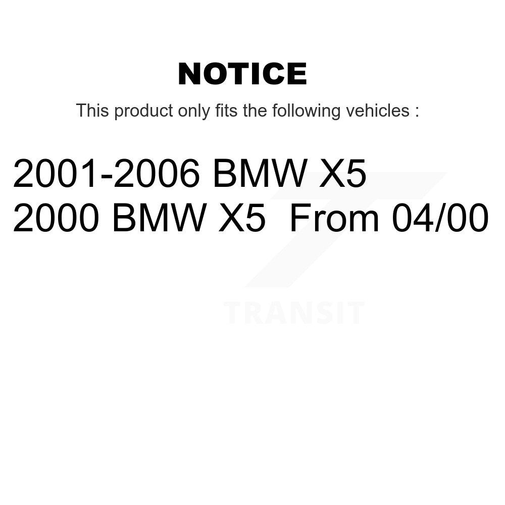 [Avant] Kit de Roulement de roue pour 2001-2006 BMW X5 K7T-100048