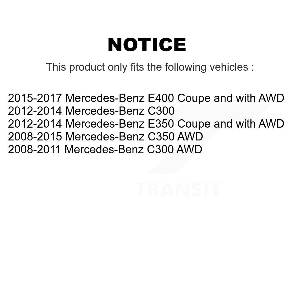 [Avant] Kit de Roulement de roue pour Mercedes-Benz C300 E350 E400 C350 K7T-100145