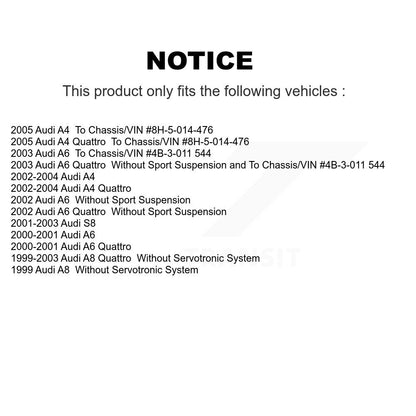 [Avant] Kit d'ensemble roulement de roue et moyeu pour Audi A4 Quattro A6 A8 S8 K7T-100162