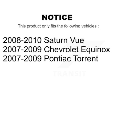 [Avant] Kit d'ensemble roulement de roue et moyeu pour Chevrolet Equinox Saturn Vue Pontiac Torrent K7T-100227