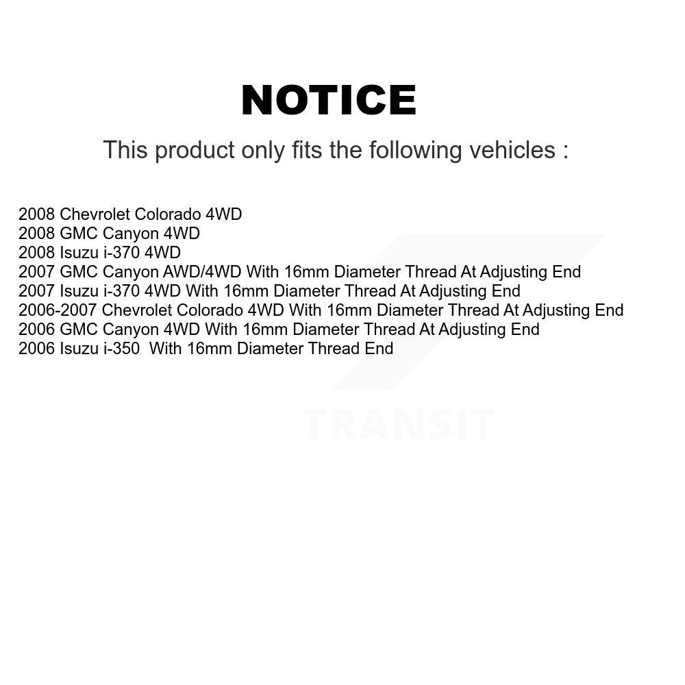 [Avant] Kit d'ensemble roulement de roue et moyeu pour Chevrolet Colorado GMC Canyon Isuzu i-370 i-350 K7T-100326