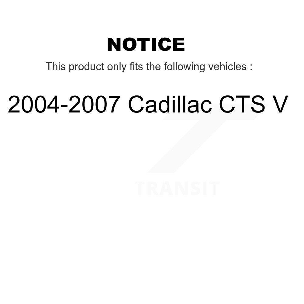 [Avant] Kit d'ensemble roulement de roue et moyeu pour 2004-2007 Cadillac CTS V K7T-100348