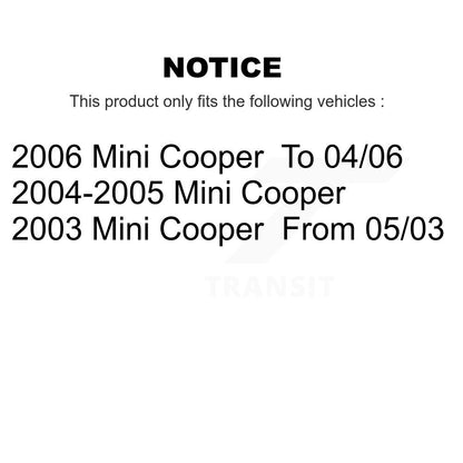 [Avant] Kit d'ensemble roulement de roue et moyeu pour Mini Cooper K7T-100355
