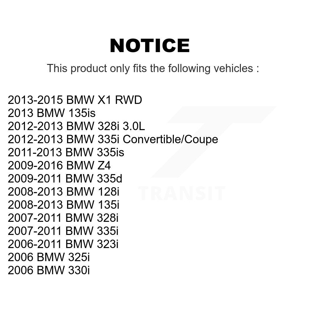 [Avant] Kit d'ensemble roulement de roue et moyeu pour BMW 328i 335i X1 325i 128i 330i Z4 135i 335d 335is 135is 323i K7T-100362