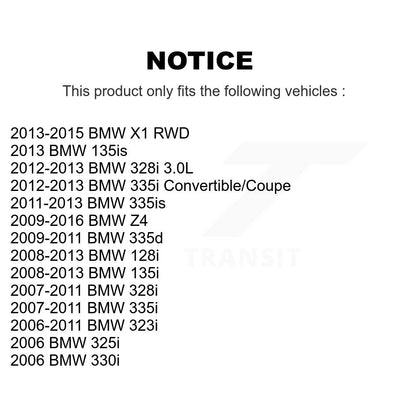 [Avant] Kit d'ensemble roulement de roue et moyeu pour BMW 328i 335i X1 325i 128i 330i Z4 135i 335d 335is 135is 323i K7T-100362