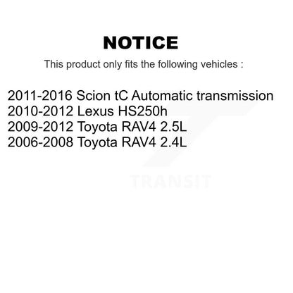 [Avant] Kit d'ensemble roulement de roue et moyeu pour Toyota RAV4 Scion tC Lexus HS250h K7T-100364