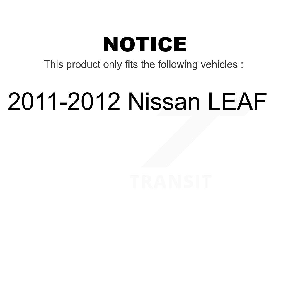 [Avant] Kit d'ensemble roulement de roue et moyeu pour 2011-2012 Nissan LEAF K7T-100403
