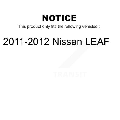 [Avant] Kit d'ensemble roulement de roue et moyeu pour 2011-2012 Nissan LEAF K7T-100403