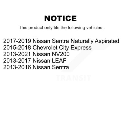 [Avant] Kit d'ensemble roulement de roue et moyeu pour Nissan Sentra NV200 Leaf LEAF K7T-100412