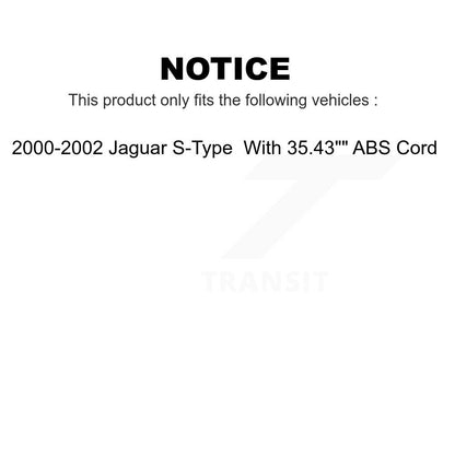 [Avant] Kit d'ensemble roulement de roue et moyeu pour 2000-2002 Jaguar S-Type avec 35.43" ABS Cord K7T-100415