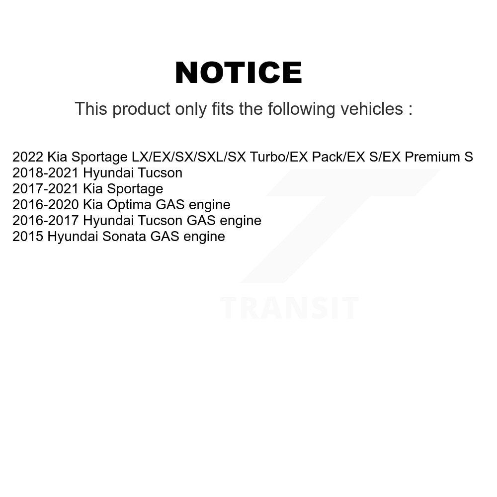 [Avant] Kit d'ensemble roulement de roue et moyeu pour Kia Optima Hyundai Sonata K7T-100418