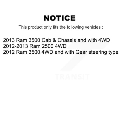 [Avant] Kit d'ensemble roulement de roue et moyeu pour Ram 2500 3500 K7T-100457