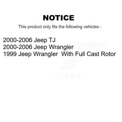 [Avant] Kit d'ensemble roulement de roue et moyeu pour Jeep Wrangler TJ K7T-100500