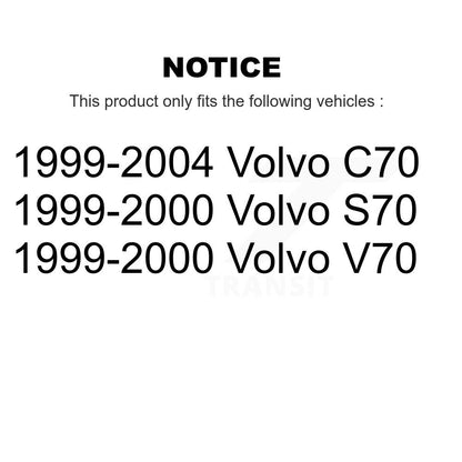 [Avant] Kit d'ensemble roulement de roue et moyeu pour Volvo S70 V70 C70 K7T-100508