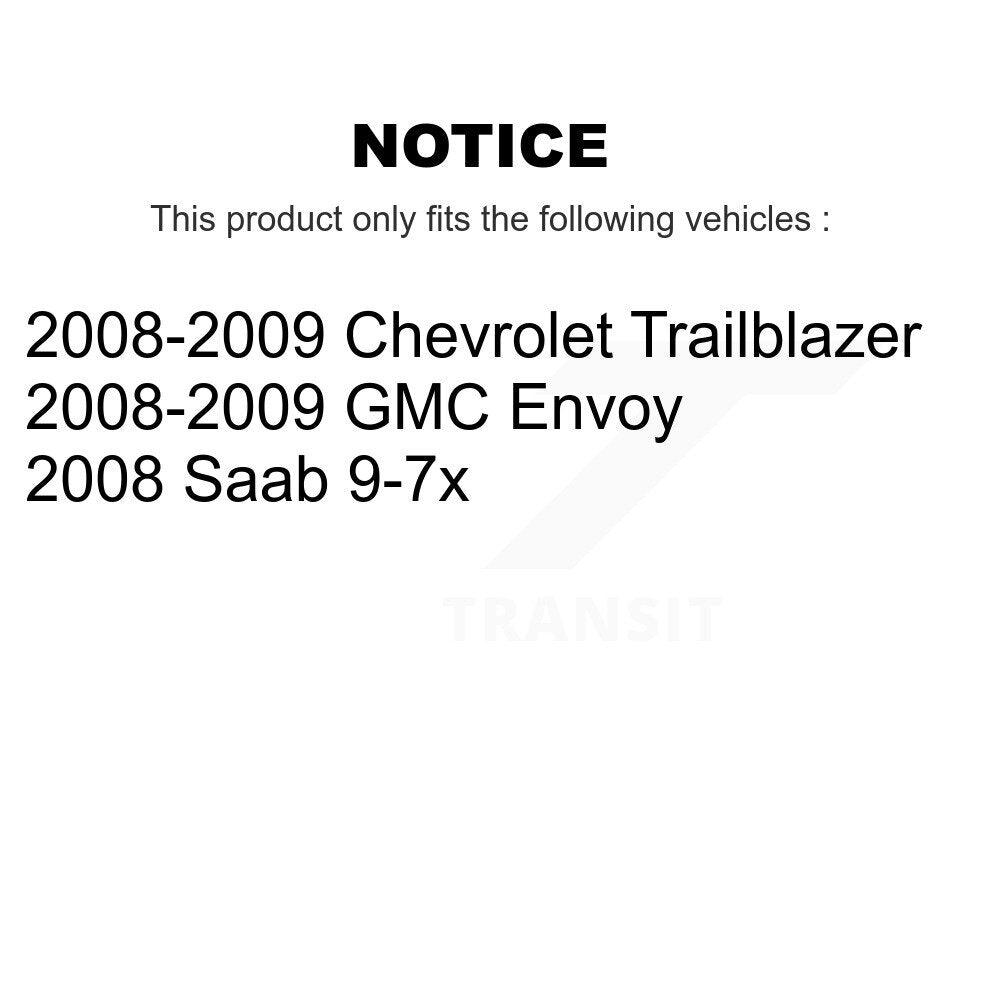 [Avant] Kit d'ensemble roulement de roue et moyeu pour Chevrolet Trailblazer GMC Envoy Saab 9-7x K7T-100513