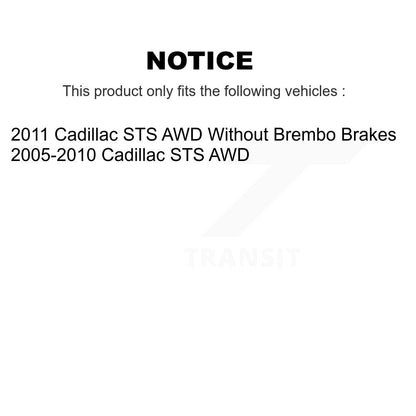 [Avant] Kit d'ensemble roulement de roue et moyeu pour Cadillac STS AWD K7T-100554