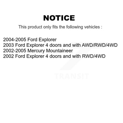 [Avant] Kit d'ensemble roulement de roue et moyeu pour Ford Explorer Mercury Mountaineer K7T-100661