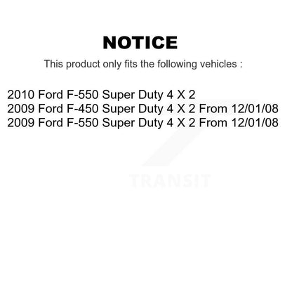 [Avant] Kit d'ensemble roulement de roue et moyeu pour Ford F-550 Super Duty F-450 4 X 2 K7T-100719
