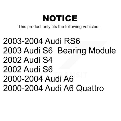 [Avant] Kit d'ensemble roulement de roue et moyeu pour Audi A6 Quattro RS6 S4 S6 K7T-100757