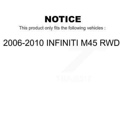 [Avant] Kit d'ensemble roulement de roue et moyeu pour 2006-2010 INFINITI M45 RWD K7T-100794