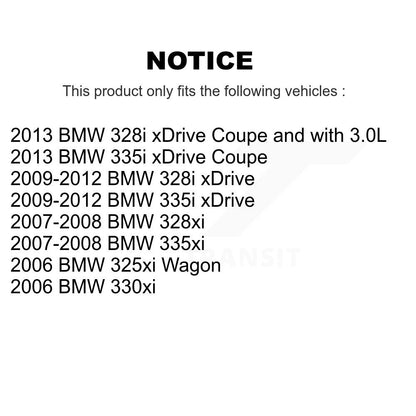 [Avant] Kit de Roulement de roue pour BMW 328i xDrive 328xi 335i 325xi 335xi 330xi K7T-100872