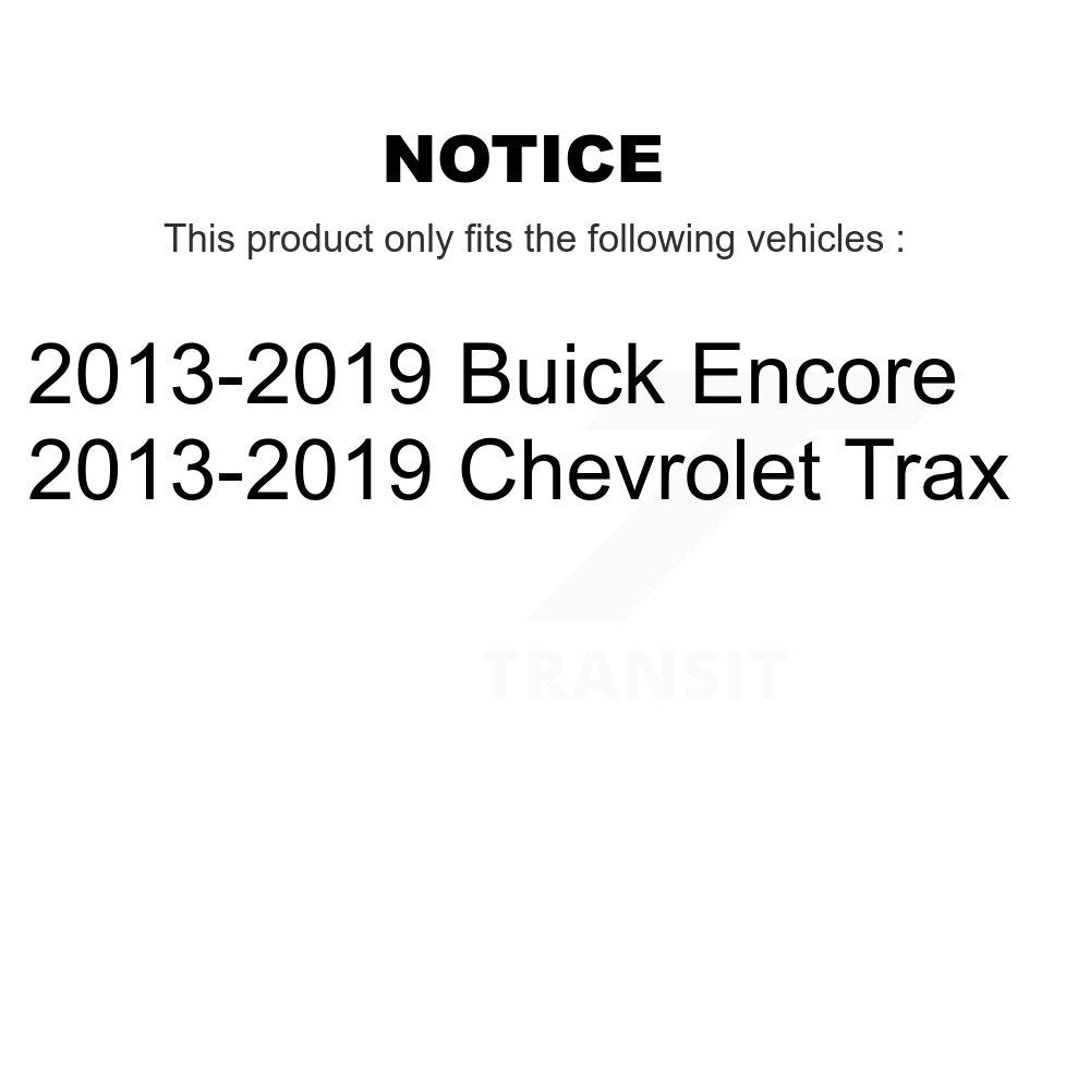 [Avant] Kit de Roulement de roue pour 2013-2019 Buick Encore Chevrolet Trax K7T-100892