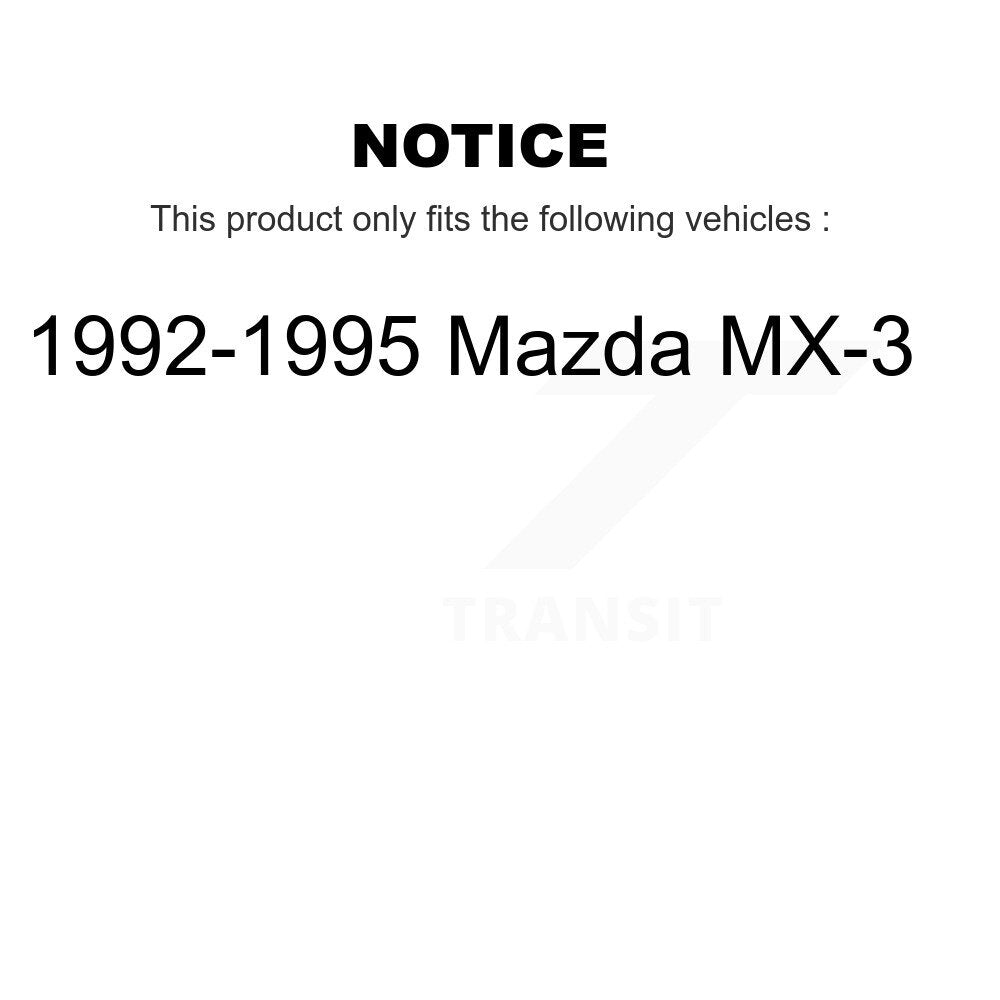 [Avant] Kit de Roulement de roue pour 1992-1995 Mazda MX-3 K7T-100918