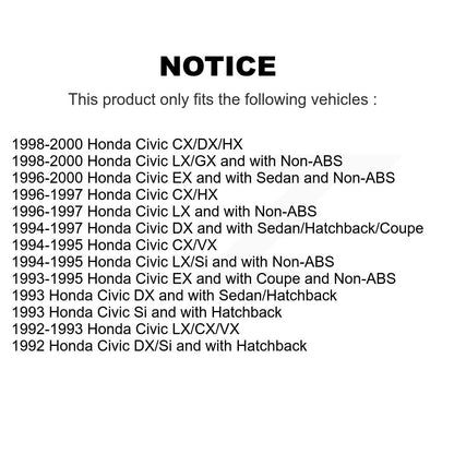 [Avant] Kit de Roulement de roue pour Honda Civic K7T-100920