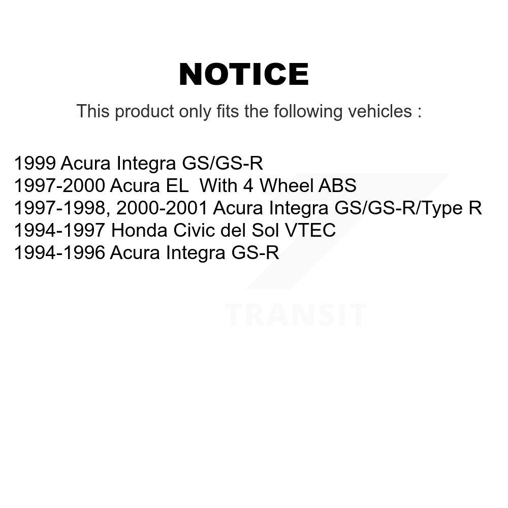 [Avant] Kit de Roulement de roue pour Acura Integra EL K7T-100925