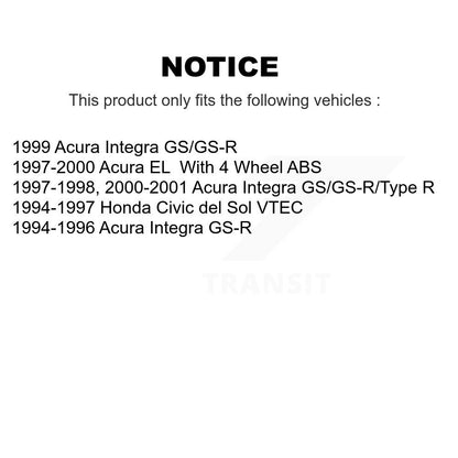 [Avant] Kit de Roulement de roue pour Acura Integra EL K7T-100925