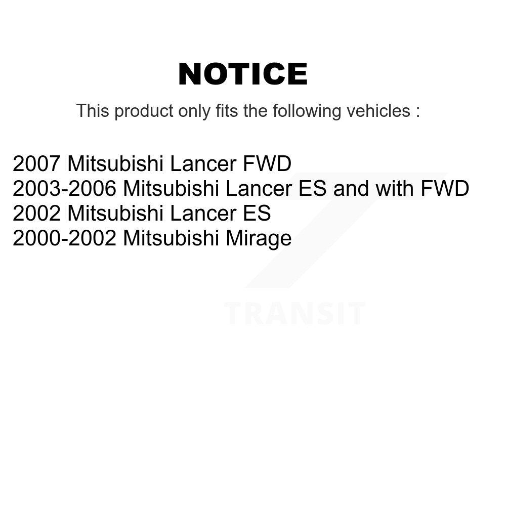 [Avant] Kit de Roulement de roue pour Mitsubishi Lancer Mirage K7T-100945