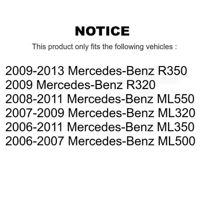 [Avant] Kit de Roulement de roue pour Mercedes-Benz ML350 R350 ML500 ML320 ML550 R500 R320 234mm Overall longueur K7T-101016