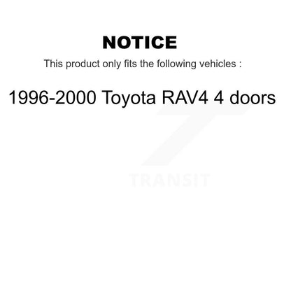 [Avant] Kit de Roulement de roue pour 1996-2000 Toyota RAV4 4 doors K7T-101022